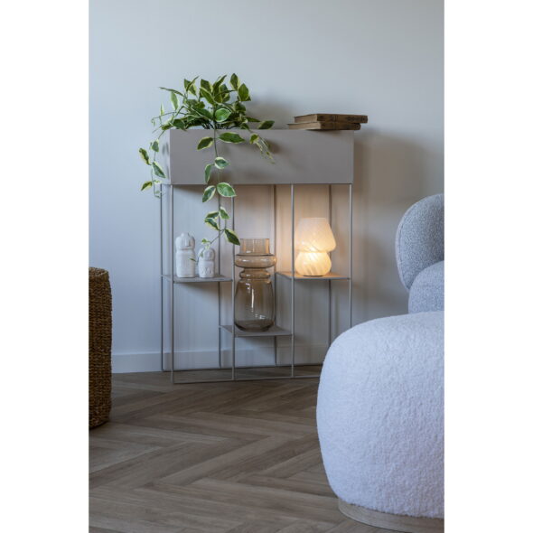 House Nordic - Rabo Planter - Pflanzgefäß, Stahl, 3 Regale, Sand 25x60x80 cm – Bild 2
