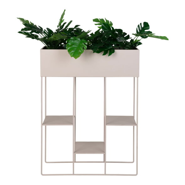 House Nordic - Rabo Planter - Pflanzgefäß, Stahl, 3 Regale, Sand 25x60x80 cm – Bild 3
