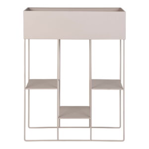 House Nordic - Rabo Planter - Pflanzgefäß, Stahl, 3 Regale, Sand 25x60x80 cm
