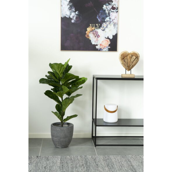 House Nordic - Fiddle Leaf Tree - Kunstpflanze, grün H:100 cm – Bild 3
