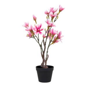 House Nordic - Magnolienbaum - Kunstpflanze, rosa H:74 cm
