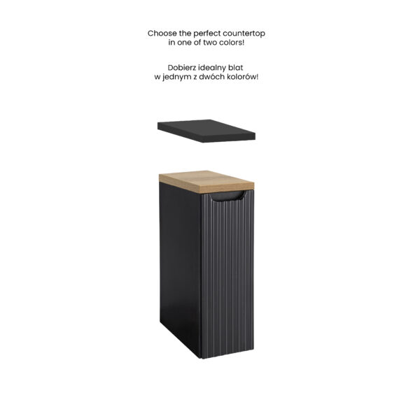 Aufsatzschrank 20 cm, 1 Tür – Bild 4