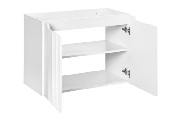 Waschbeckenunterschrank 80cm, 2 Türen – Bild 3