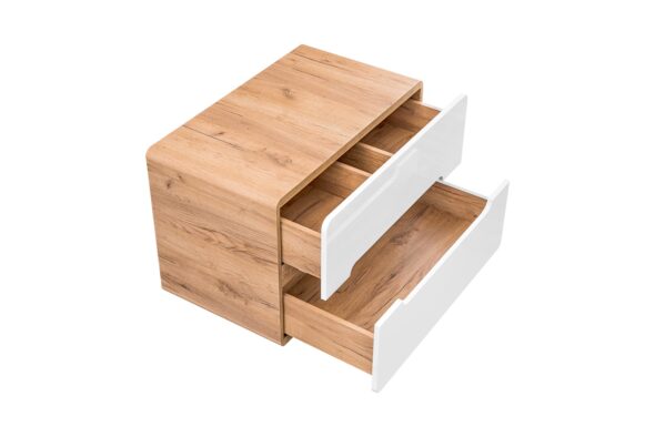Waschbeckenunterschrank, 80 cm, 2 Schubladen – Bild 5