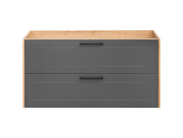 Waschbeckenunterschrank 120 cm, 2 Schubladen – Bild 2