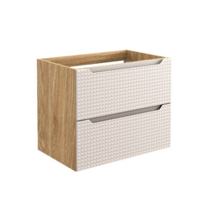 Waschbeckenunterschrank 70cm 2 Schubladen