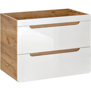 Waschbeckenunterschrank, 60 cm, 2 Schubladen