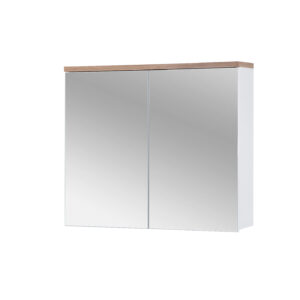 Spiegelschrank 80cm, 2 Türen