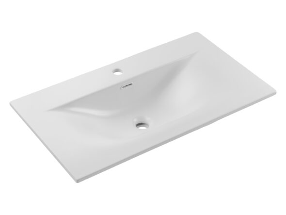 Einzelbecken-Möbelwaschtisch, 80 cm