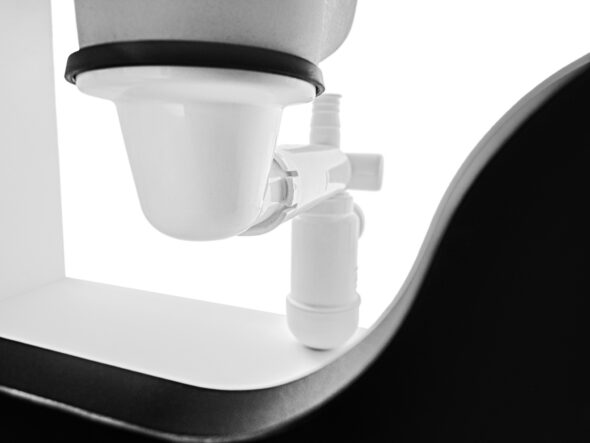 Niedriger Siphon, inklusive Click Clack – Bild 8