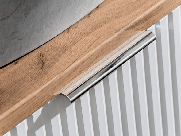 Waschbeckenunterschrank, 60 cm, 2 Schubladen – Bild 7