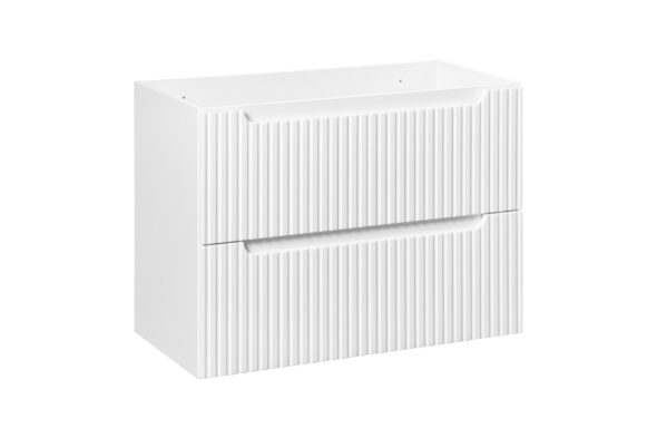Waschbeckenunterschrank, 80 cm, 2 Schubladen