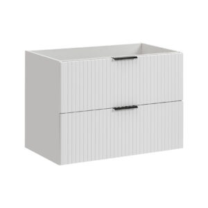 Waschbeckenunterschrank, 80 cm, 2 Schubladen