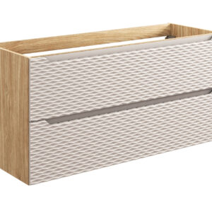 Waschbeckenunterschrank 120 cm, 2 Schubladen