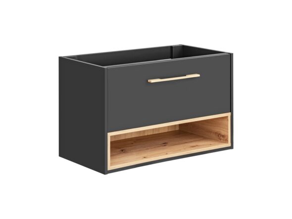 Waschbeckenunterschrank 80 cm, 1 Schublade