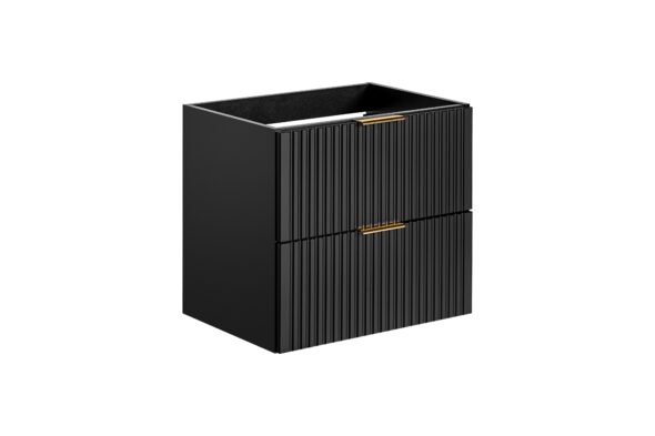 Waschbeckenunterschrank, 60 cm, 2 Schubladen
