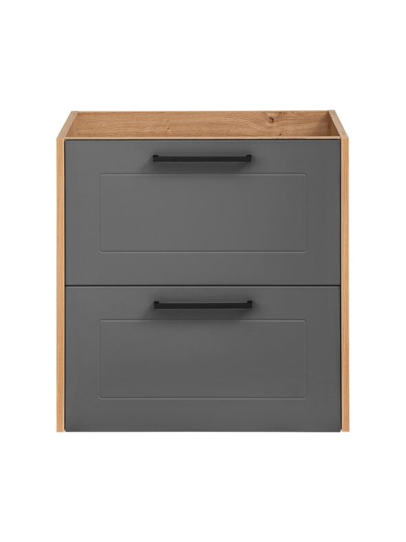 Waschbeckenunterschrank, 60 cm, 2 Schubladen – Bild 2
