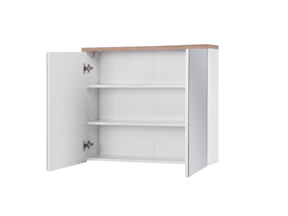 Spiegelschrank 80cm, 2 Türen – Bild 3