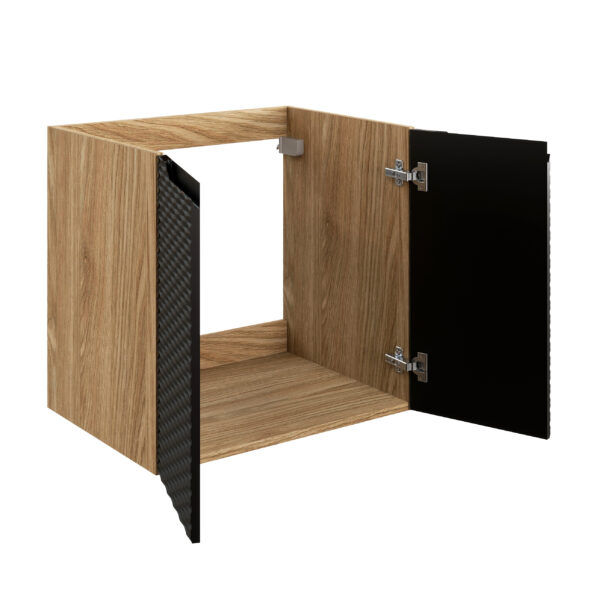 Waschbeckenunterschrank 60 cm, 2 Türen – Bild 3