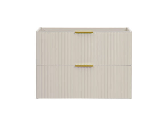 Waschbeckenunterschrank, 80 cm, 2 Schubladen – Bild 2