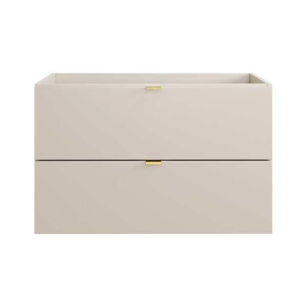 Waschbeckenunterschrank, 80 cm, 2 Schubladen – Bild 2