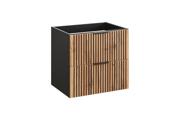 Waschbeckenunterschrank, 80 cm, 2 Schubladen