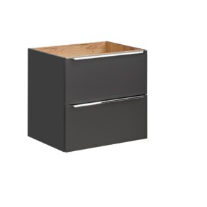 Waschbeckenunterschrank, 60 cm, 2 Schubladen