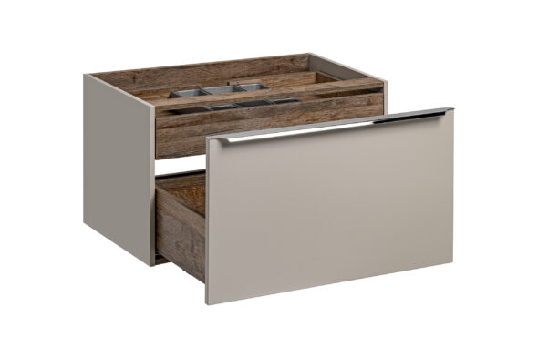 Waschbeckenunterschrank, 80 cm, 2 Schubladen – Bild 3
