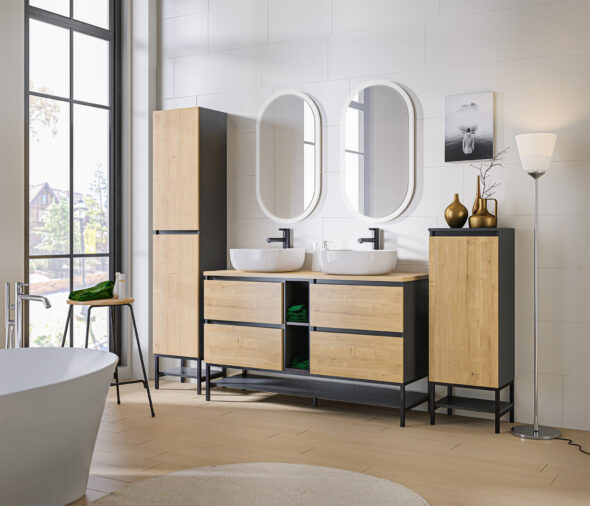 Unterschrank 40 cm, 1 Tür – Bild 4