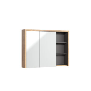 Spiegelschrank 100cm 2 Türen