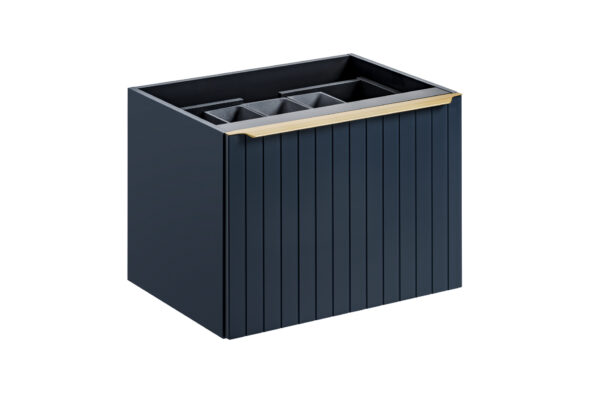 Waschbeckenunterschrank, 80 cm, 2 Schubladen