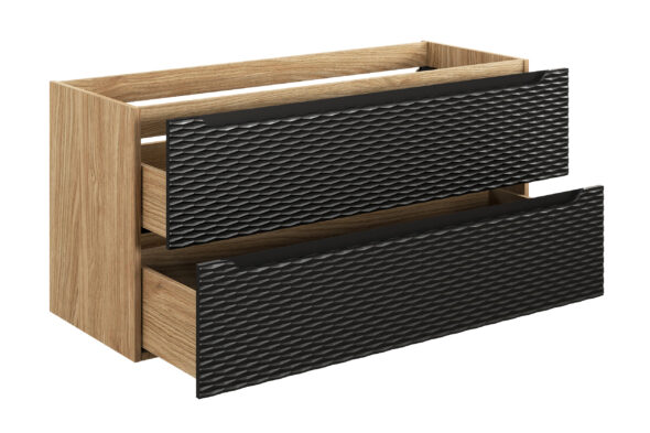 Waschbeckenunterschrank 120 cm, 2 Schubladen – Bild 3