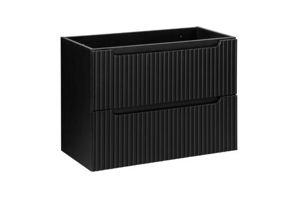 Waschbeckenunterschrank, 80 cm, 2 Schubladen