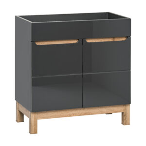 Waschbeckenunterschrank 60 cm, 2 Türen