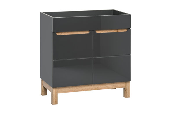 Waschbeckenunterschrank 60 cm, 2 Türen